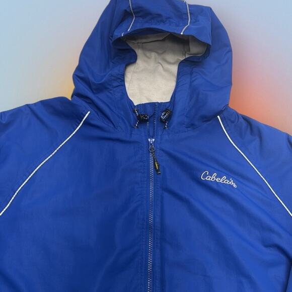 CABELAS Men’s 3XL TALL Blue Full Zip Jacket - Picture 2 of 5